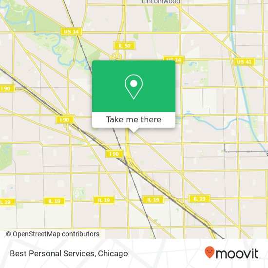 Best Personal Services map