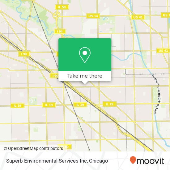 Superb Environmental Services Inc map