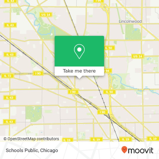 Schools Public map