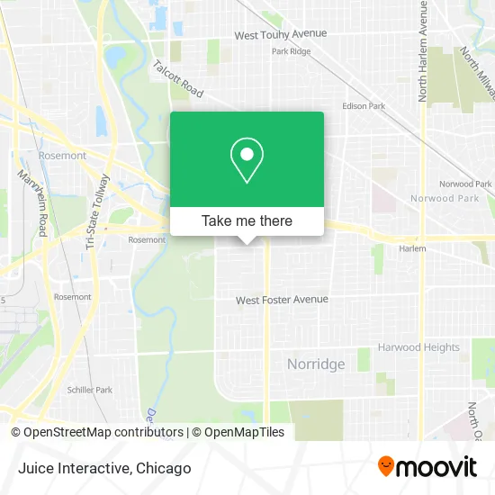 Juice Interactive map