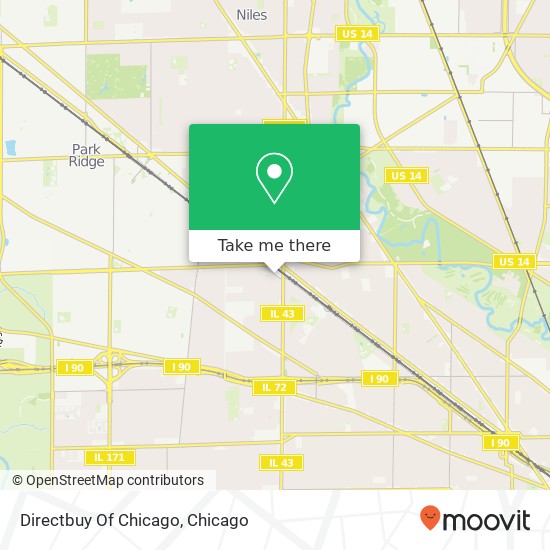 Mapa de Directbuy Of Chicago