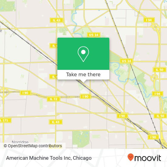 Mapa de American Machine Tools Inc