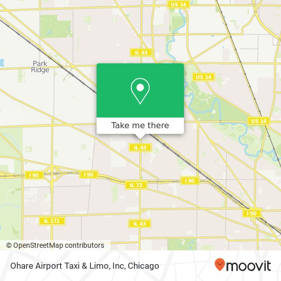 Ohare Airport Taxi & Limo, Inc map