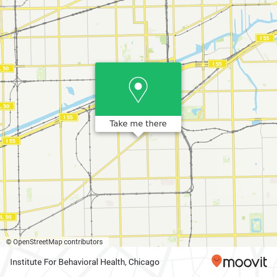 Institute For Behavioral Health map