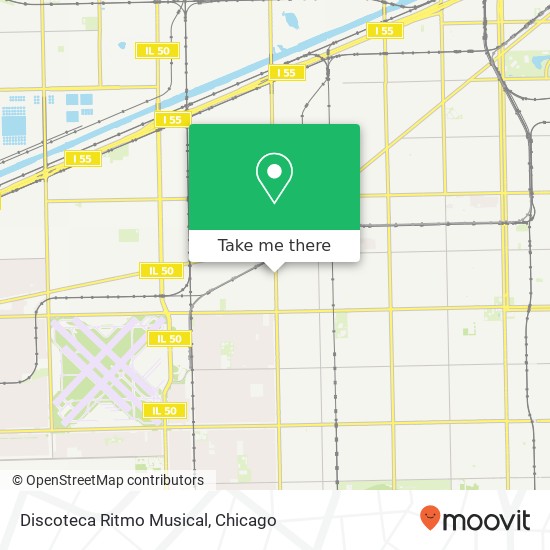 Discoteca Ritmo Musical map