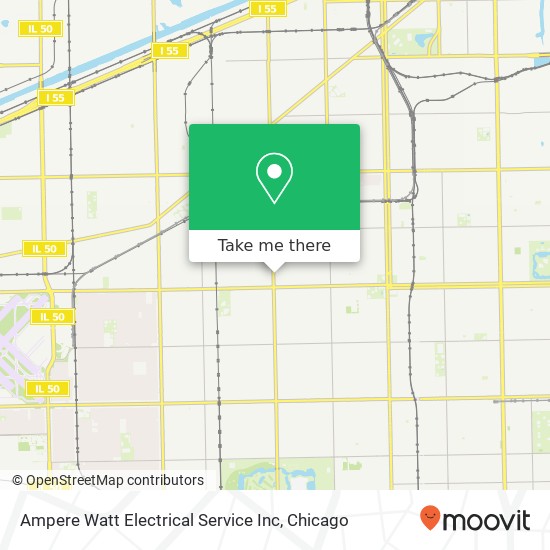 Mapa de Ampere Watt Electrical Service Inc