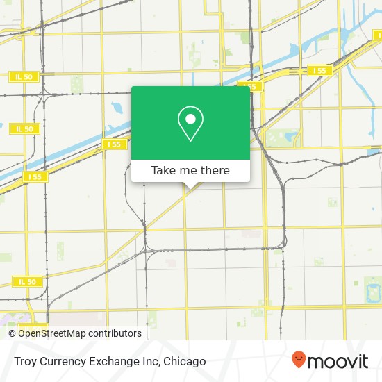 Mapa de Troy Currency Exchange Inc