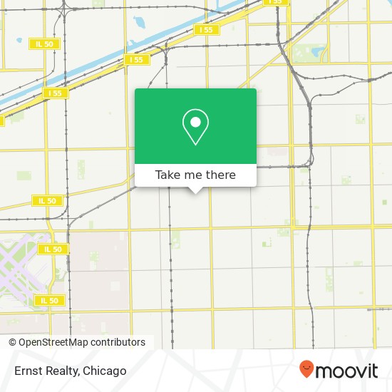 Ernst Realty map