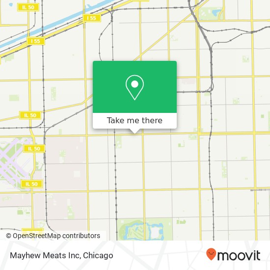 Mayhew Meats Inc map