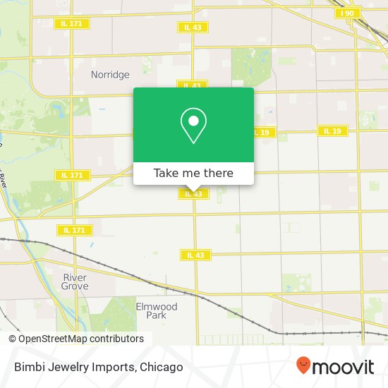 Bimbi Jewelry Imports map