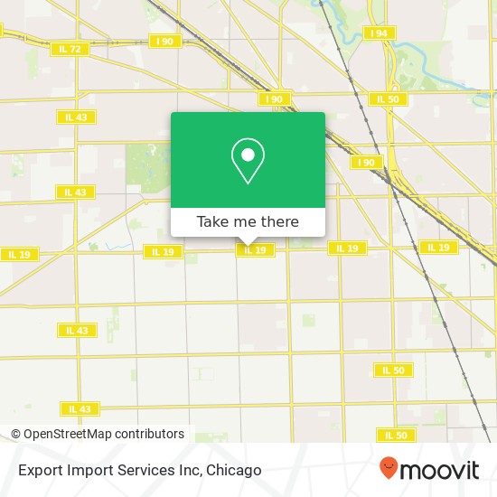 Export Import Services Inc map