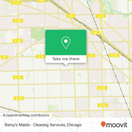 Betsy's Maids - Cleaning Services map