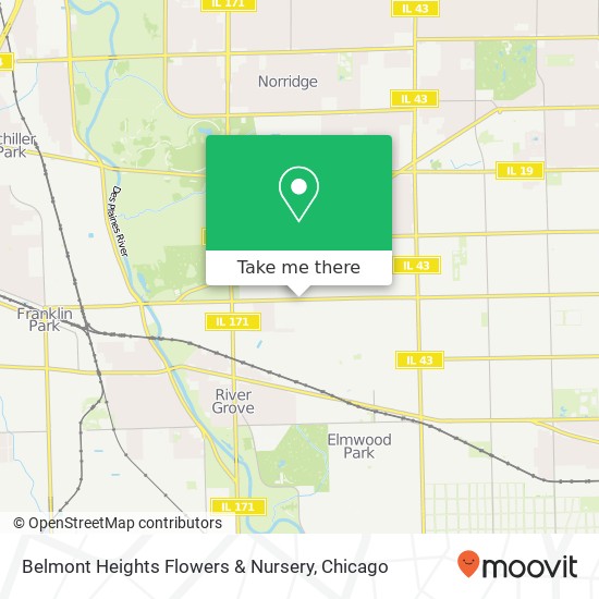 Belmont Heights Flowers & Nursery map