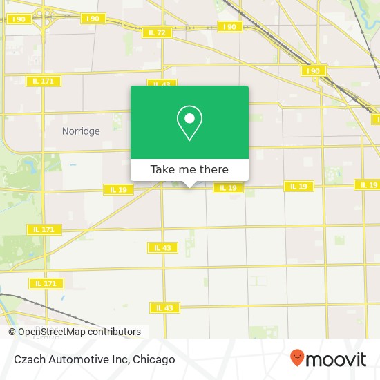 Czach Automotive Inc map