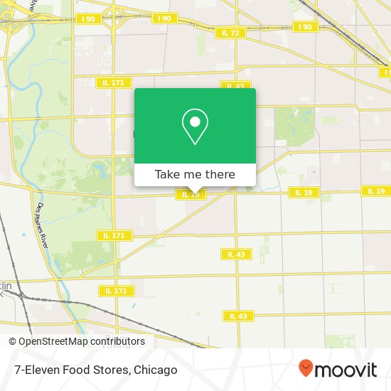 7-Eleven Food Stores map