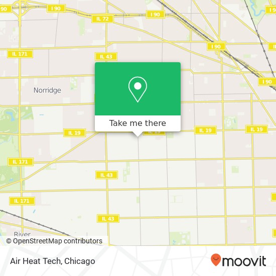 Air Heat Tech map