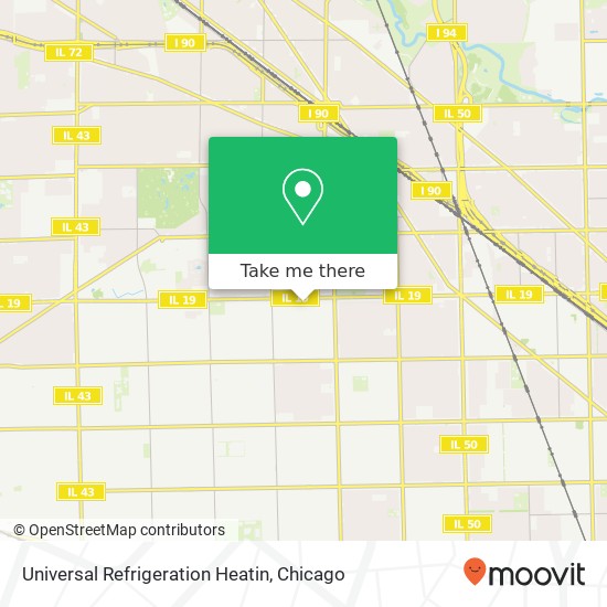 Universal Refrigeration Heatin map