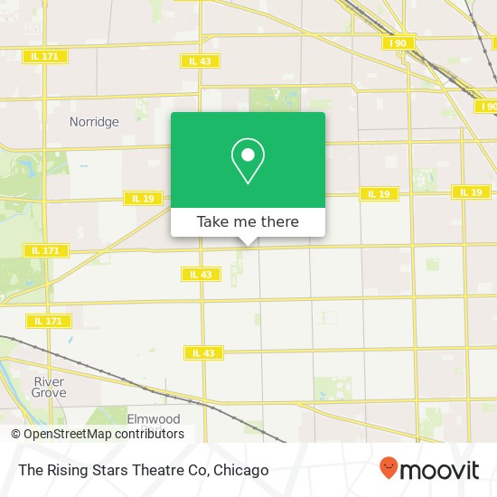 The Rising Stars Theatre Co map