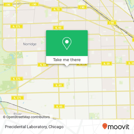 Mapa de Precidental Laboratory