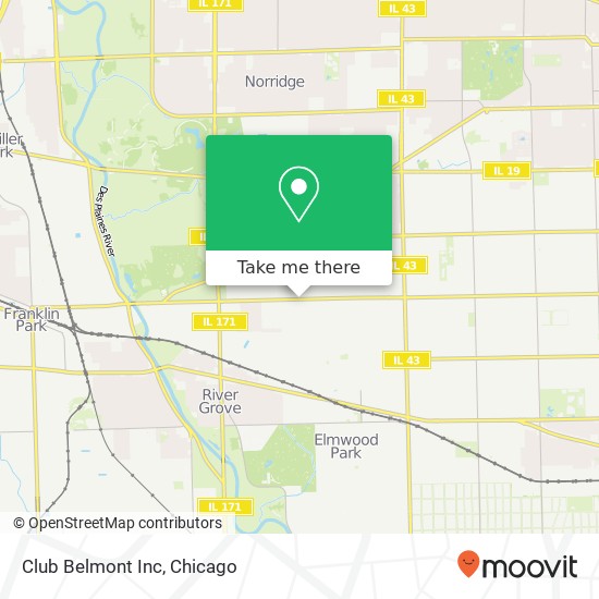 Club Belmont Inc map