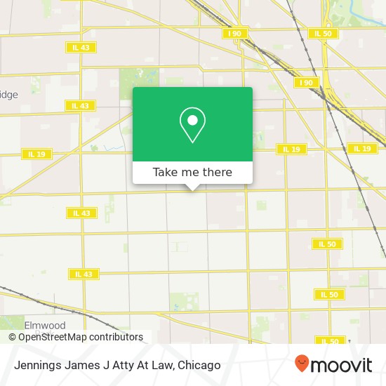 Mapa de Jennings James J Atty At Law