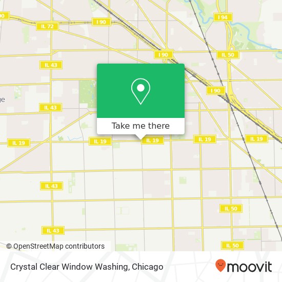 Mapa de Crystal Clear Window Washing