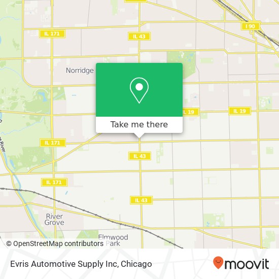 Evris Automotive Supply Inc map