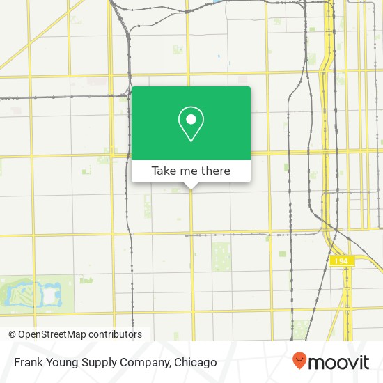 Mapa de Frank Young Supply Company