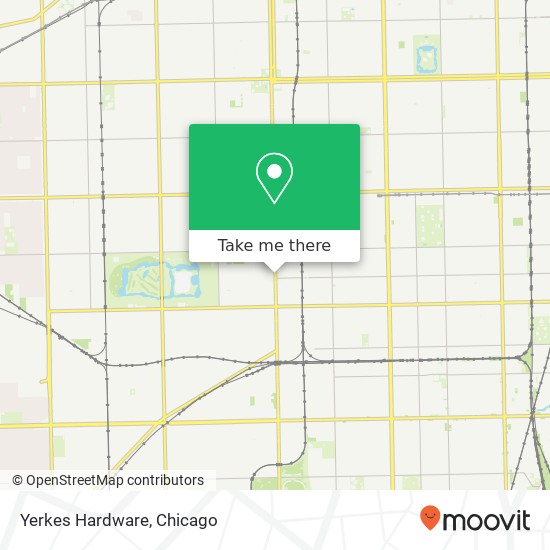 Yerkes Hardware map