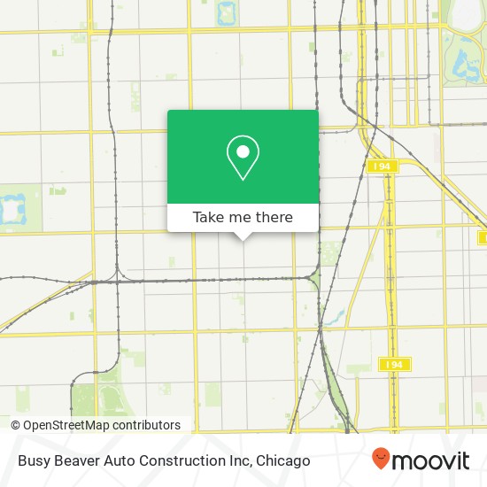 Mapa de Busy Beaver Auto Construction Inc