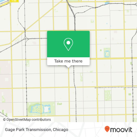 Gage Park Transmission map