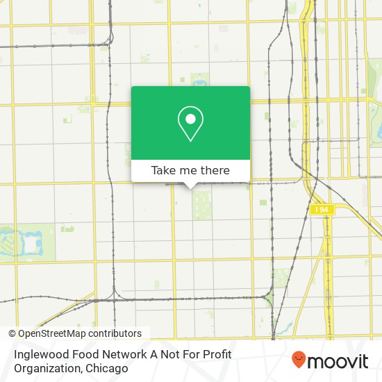 Mapa de Inglewood Food Network A Not For Profit Organization
