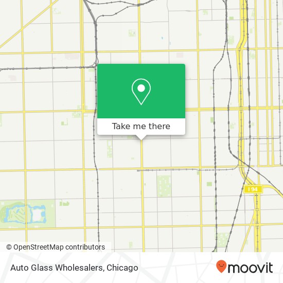 Mapa de Auto Glass Wholesalers