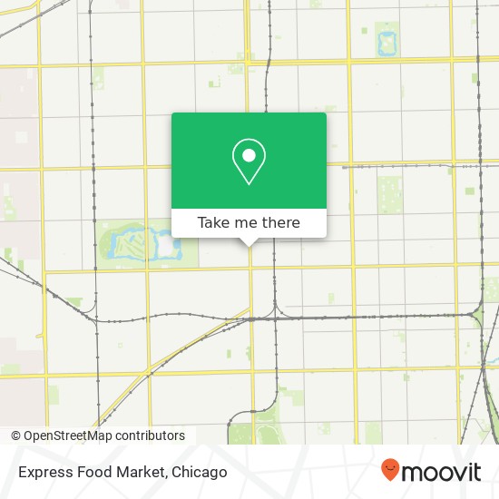 Express Food Market map