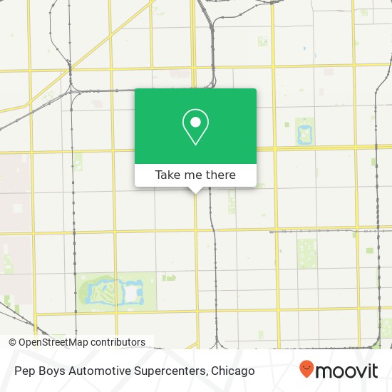 Mapa de Pep Boys Automotive Supercenters