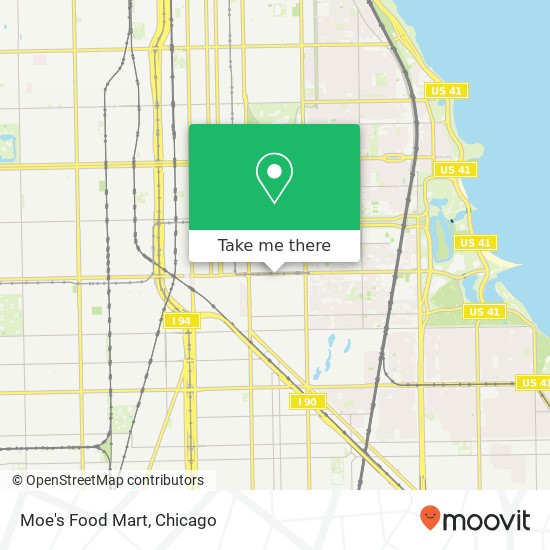 Moe's Food Mart map