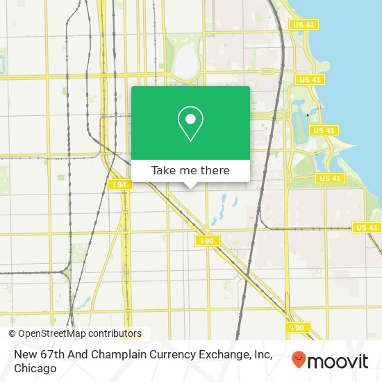 Mapa de New 67th And Champlain Currency Exchange, Inc