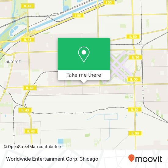 Worldwide Entertainment Corp map