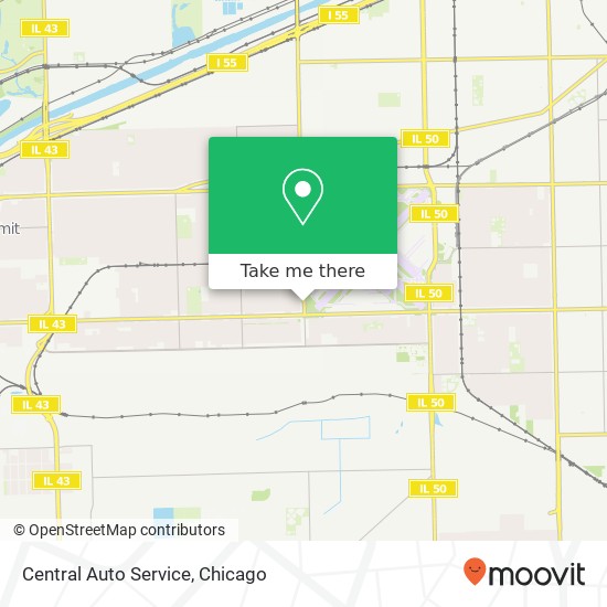 Central Auto Service map