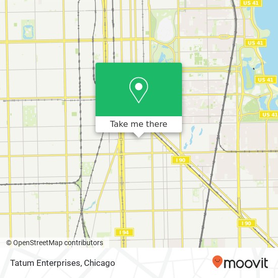 Tatum Enterprises map