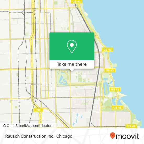 Rausch Construction Inc. map