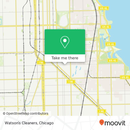 Watson's Cleaners map