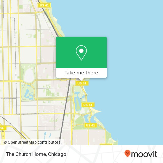 The Church Home map