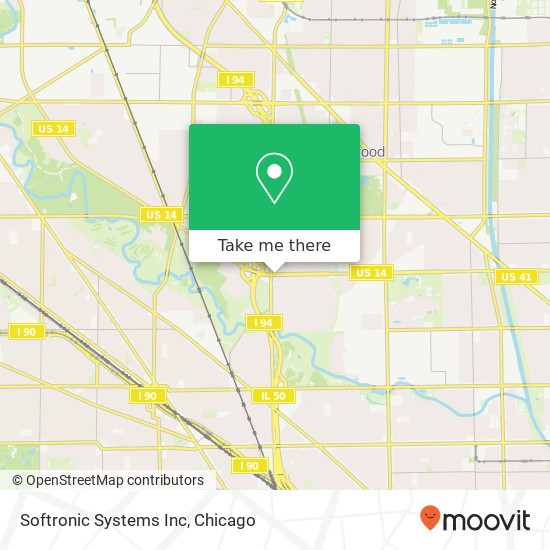 Mapa de Softronic Systems Inc