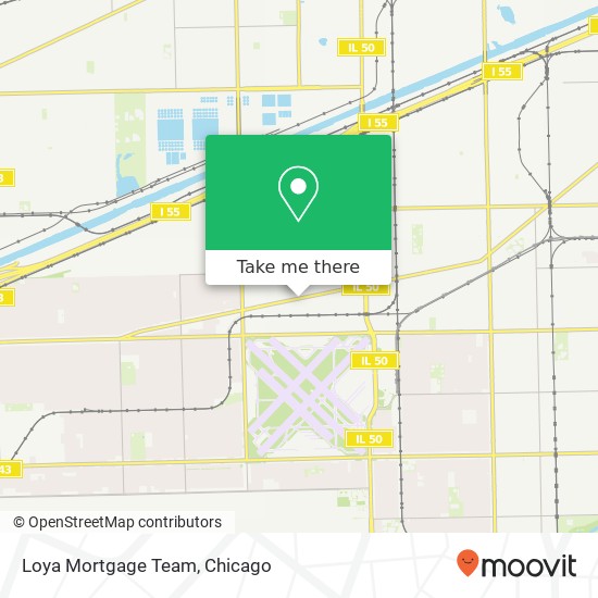 Loya Mortgage Team map