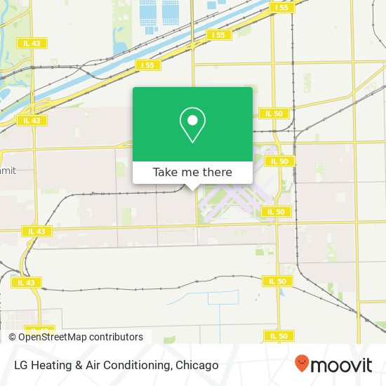 Mapa de LG Heating & Air Conditioning