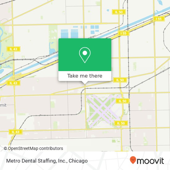 Mapa de Metro Dental Staffing, Inc.