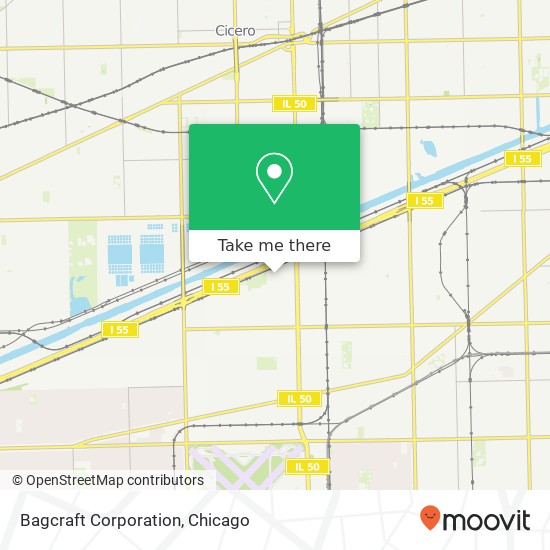 Mapa de Bagcraft Corporation