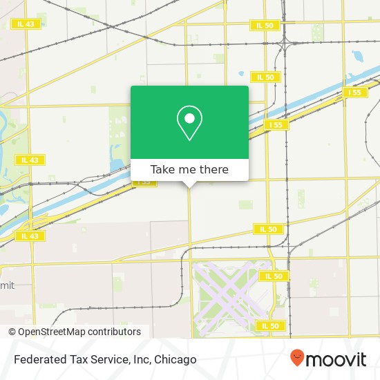 Federated Tax Service, Inc map