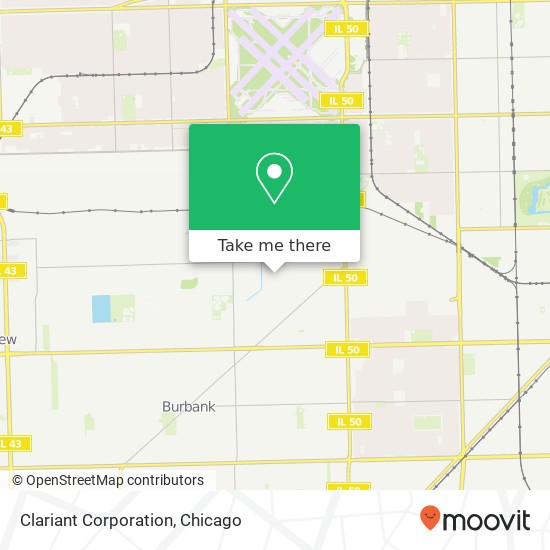 Clariant Corporation map